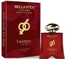 BellaVita Luxury's Mood Collection Fantasy for Him | EDP | Apple, Cinnamon, Musk