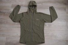 RAB Men's Borealis Full-Zip Soft Shell Hooded Jacket Small Light Khaki VGC