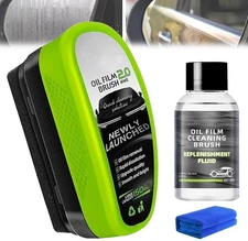 Oil-Free Car Glass Brushes, 2.0 Upgrade Clearvision Car Windshield Cleaner,Oi...