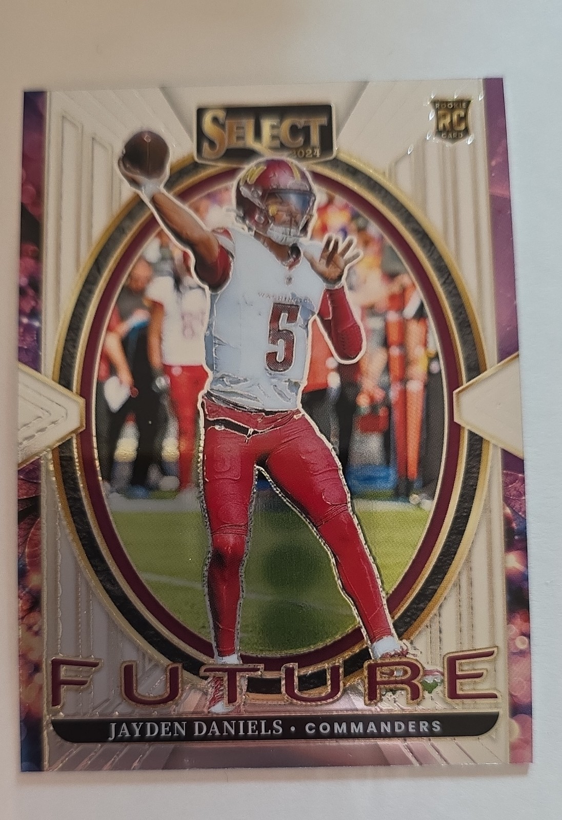 2024 Panini Select - Select Future Jayden Daniels #4 Silver Prizm (RC)