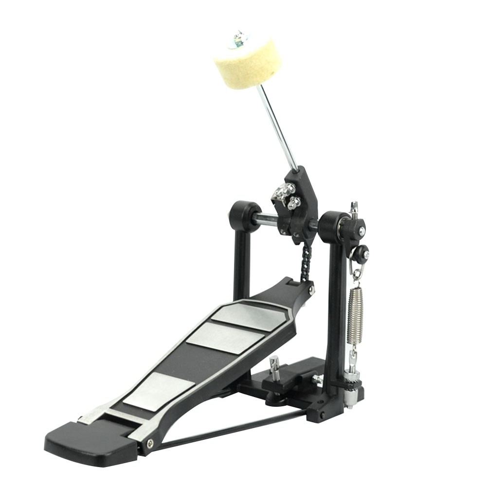2X(Trommel Pedale Einzelnes  Drum Pedal Übungs-Zubehör für Schlagzeug-Anfän3115