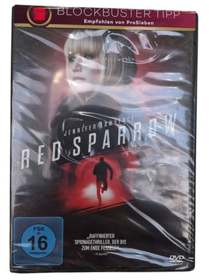 Red Sparrow Film Jennifer Lawrence DVD  Spionagethriller Blockbuster Tipp Action