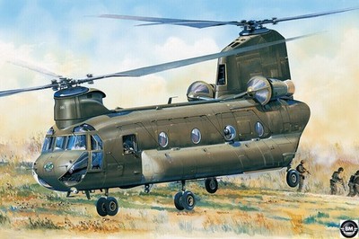 Hobby Boss CH-47D Chinook Hubschrauber Helikopter Heli 1:48 Bausatz Art. 81773