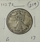 Old Man Duffy’s 1927 S VG+ Liberty Walking Half Dollar, Lux Look, DM 219