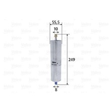 Kraftstofffilter für Audi A4 8KH B8 8K2 8K5 A5 8T3 8F7 8TA A8 D4 4H2 Q5 | 23805