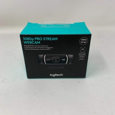 New Logitech 1080p Pro Stream Webcam 960001211