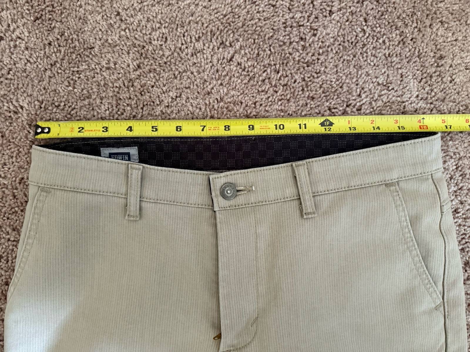 EDWIN INTERNATIONAL BASIC WILD FIRE Pants Straigh… - image 17