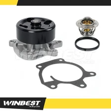 Water Pump & Thermostat for Nissan Altima Juke Sentra Rogue 1.6L 1.8L 2.0L 2.5L