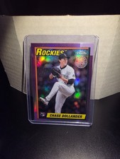 2025 Topps Chrome Update Chase Dollander Rookie Card 1990 90CU-16