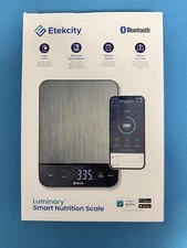 Etekcity Luminary Smart Nutrition Scale Bluetooth Kitchen Digital Scale - New