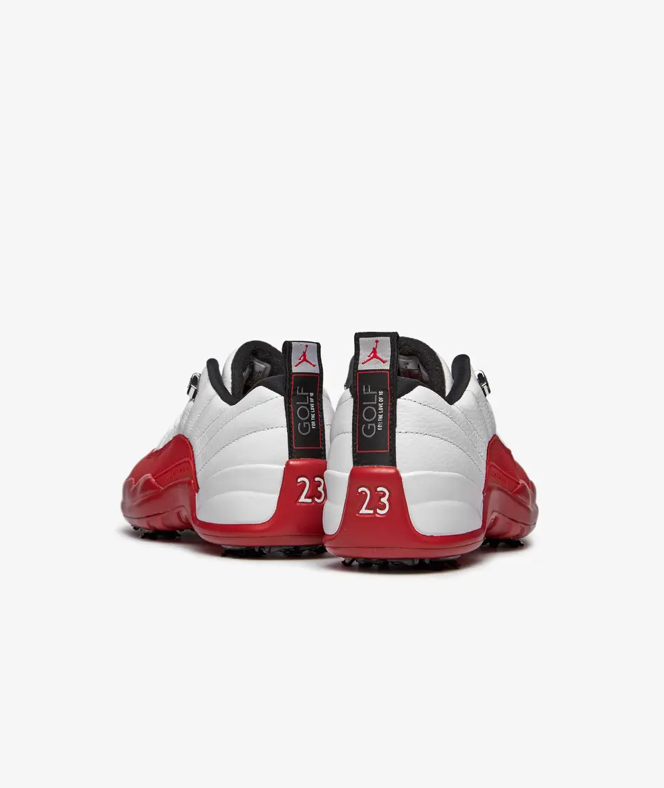 Size 9.5 - Air Jordan 12 Golf Low Cherry for sale online | eBay