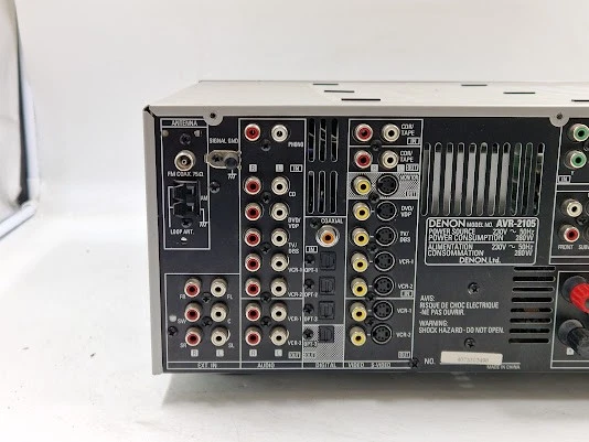 Denon AVR-2105 Empfänger - Für Teile, Nicht Aktiv, 220-250V - Bild 4 von 4