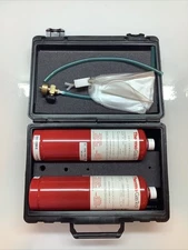 GasTech Gas Composition Mixture Cylinders And Kit & Plastic Case
