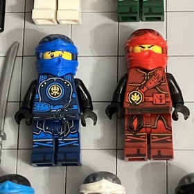 LEGO NINJAGO The Hands of Time Minifig Zane 70624 Lot Of 7 E9 9