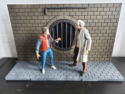 Kanal Diorama Modellbausatz groß für 1/10 - 1/12 Scale Figuren NECA TMNT Turtles