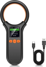 KUIIYER Pet Microchip Scanner, Rechargeable RFID EMID FDX-B (ISO 11784/11785) Mi