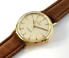 New ListingVintage Omega Seamaster DeVille 14K Gold GF Automatic Mens Watch 17J KM6292 1969