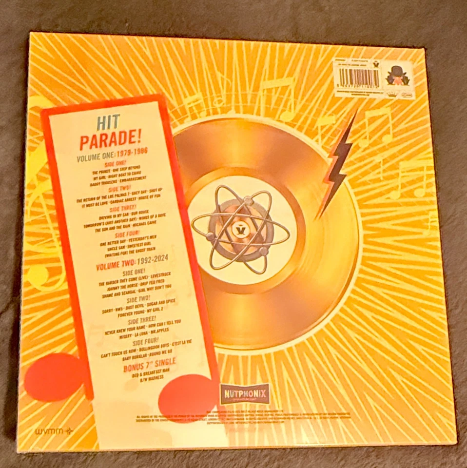 Madness "Hit Parade" 4 x Coloured Vinyl + 7" Single + Signed Print - Image 3 of 4