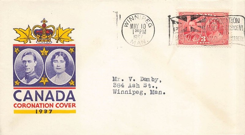 CANADA 237 CORONATION - Winnipeg - Staehle 191 DES QQ 1 FDC