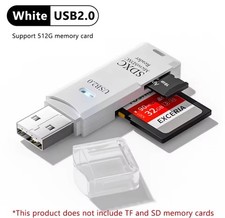 Lecteur de carte USB 3.0 2 en 1, lecteur de carte Micro TF sd, adaptateur usb,