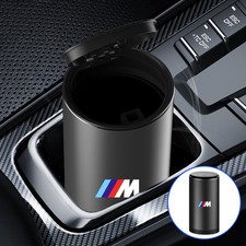 Car Trash Can Aluminum Garbage Bin Container Ashtray Portaba For BMW NEW