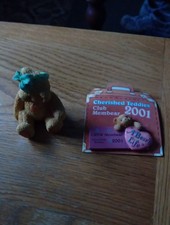 Cherished Teddies Club Member 2001 And Jack Cherised Teddy