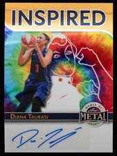 Diana Taurasi Auto 2/4 2025 Leaf Metal Women of Sport Inspired Mercury Tie-Dye