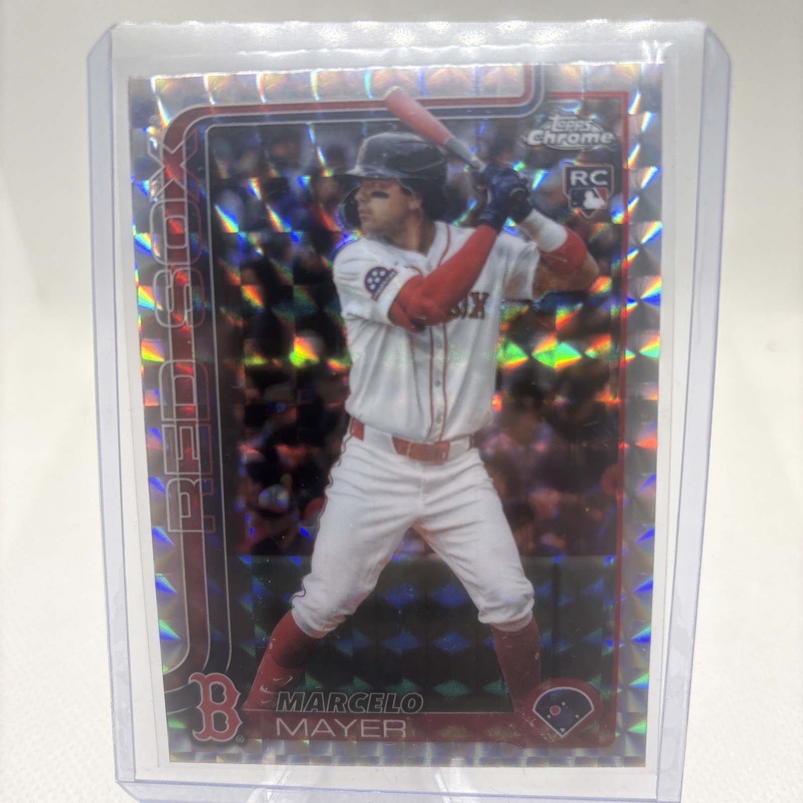 2025 Topps Chrome Update - Marcelo Mayer #USC9 Geometric Refractor (RC)