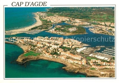 Cap-d Agde Fliegeraufnahme