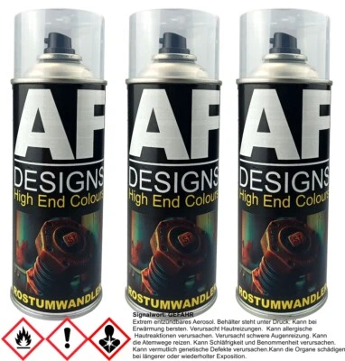 ALEX FLITTNER DESIGNS Spray convertitore ruggine epossidico 3x400ml primer antiruggine primer
