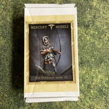 mercury models MM-7514 English Archer 15c 75mm figure kit