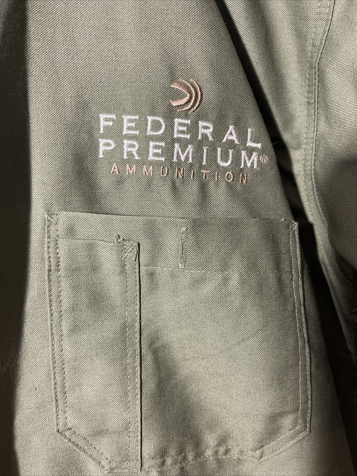 Wrangler Workwear Federal Premium Ammunition Button Down Shirt Mens 2XL