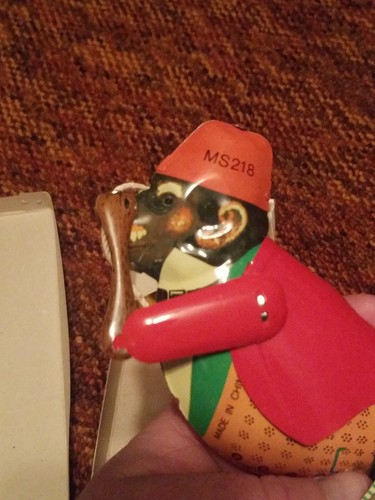 Tin Litho Monkey MS 218 toy made in china collectable in original box - Picture 5 of 5