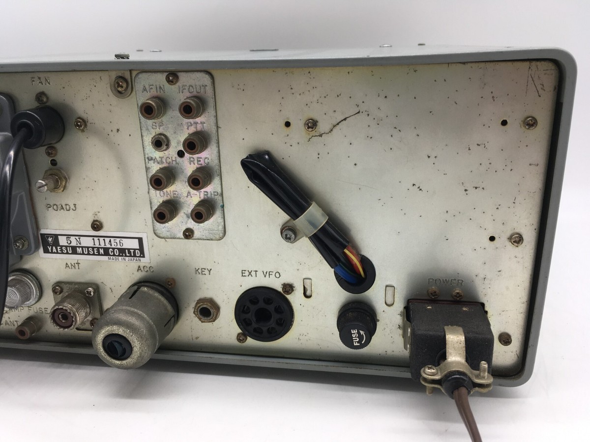 ＦＴ-100 (100w) YAESU FT-101ES HF Transceiver 100W Mod w/ Xtal for JJY CB