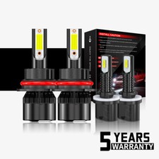 For Dodge RAM 1500 2500 3500 1995 1996 1997-2000 LED Headlight+Fog Lights Bulbs