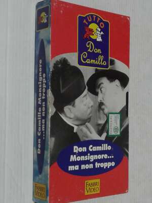 VHS-videocassetta- FILM- TUTTO DON CAMILLO- (sc.4)- monsignore ma non troppo-...