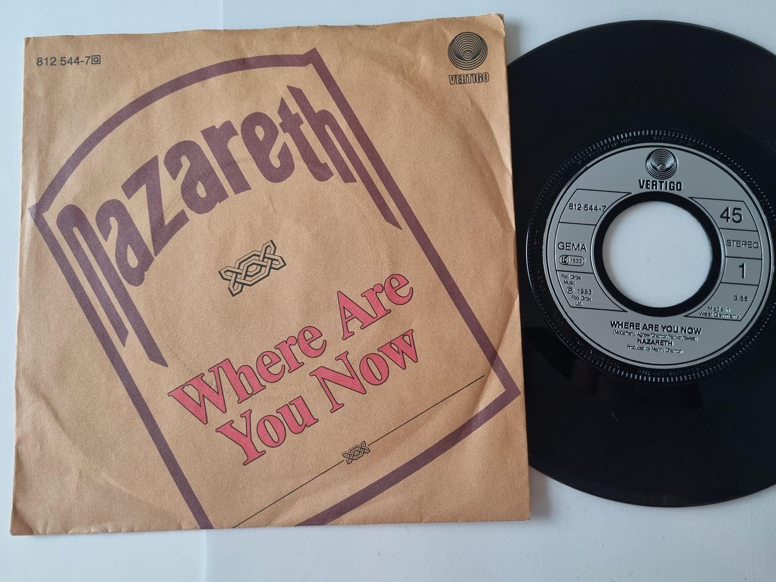 7"" Single Nazareth - Where are you now Vinyl Germany