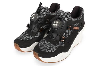 PUMA Disc Women's Wedge Black Sneakers Shoes Size 10 US