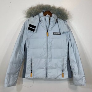 sky blue ski jacket