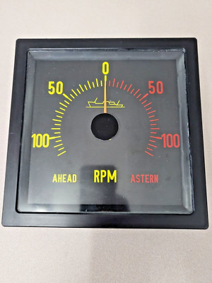 Eltroma-Technik Astern Ahead RPM Meter, NOA-170-D3v192S. 120-0120RPM BR, 24V
