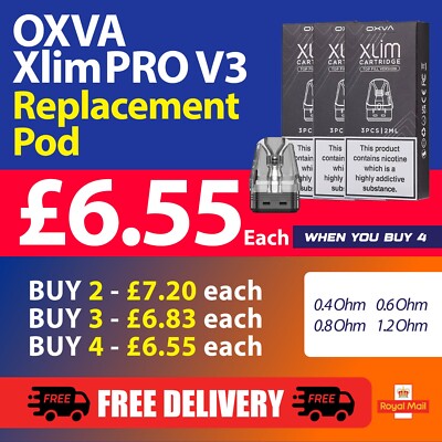 elfbar nachfüll pod läuft aus OXVA Xlim PRO Pods V3 2ml PRO 2 Pods Top Fill 0.4 ohm 0.6 ohm 0.8 ohm 1.2  ohm