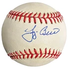 Yogi Berra Autographed American League Baseball HOF Yankees BAS