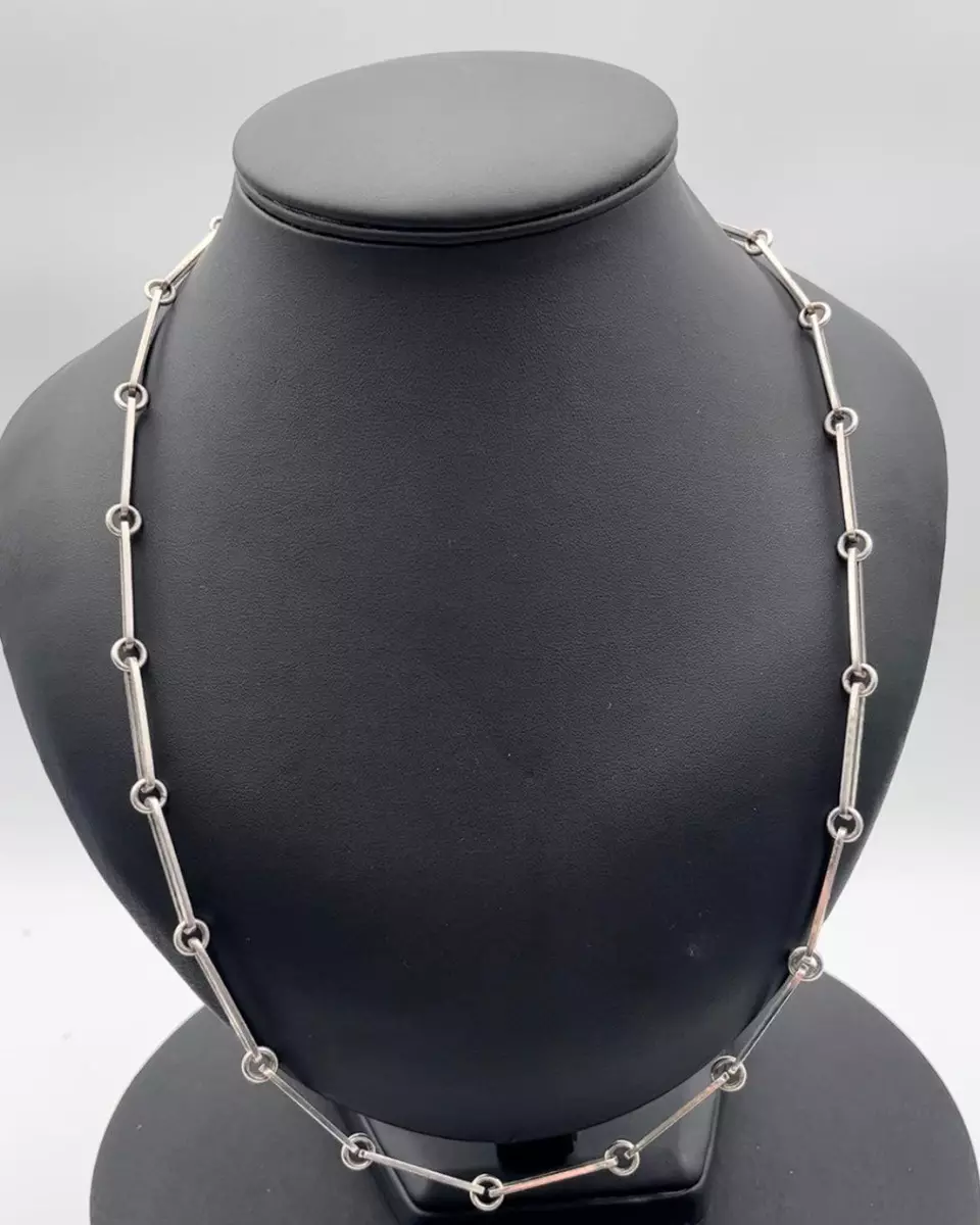 Georg jensen silver sales necklace
