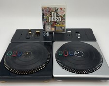 Coppia Giradischi PS3 DJ Hero Edizione Rinnegata e Ricambi Normali
