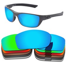Lenslog Polarized Replacement Lenses For-Costa Del Mar Whitetip Frame -Colors