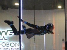 Tron Optik Jumpsuit Skydriving Tunnel Fliegen Suit Anzug Fallschirmspringen Slim