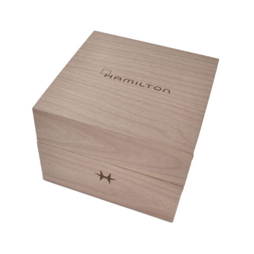 Hamilton Men's Watch Khaki Aviation Chrono Black Dial Rubber Strap H76714335 - Picture 4 of 4