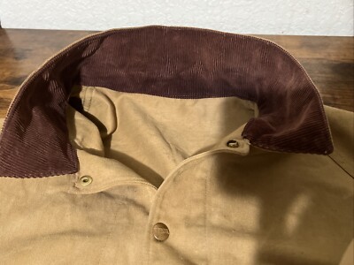 Vintage ICONIC 1920s~30s Men's Canvas Duck Hunting jacket worn Al