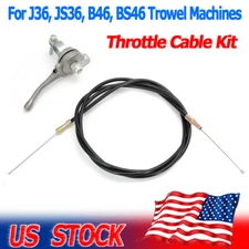 Replacement # 21243 Throttle Cable Kit For J36, JS36, B46, BS46 Trowel Machines