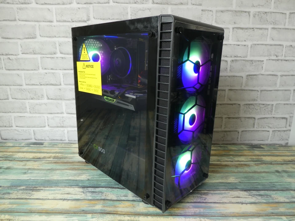 Custom Gaming Desktop PC Intel i7 Quad 16 GB 512GB 3TB HDD Nvidia K4200 4 GB GPU - Image 2 of 4